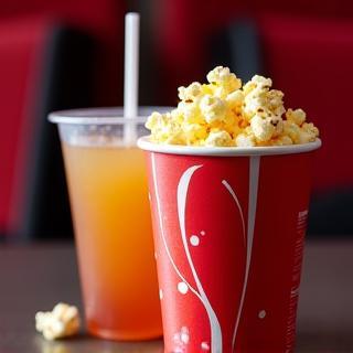 Solo Screener combo with regular popcorn and drink