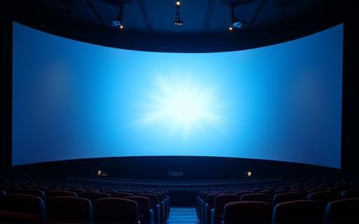 IMAX giant screen at Gulf Vision Cinemas