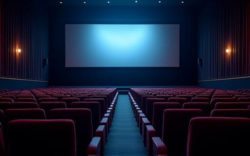 Standard cinema auditorium at Gulf Vision Cinemas