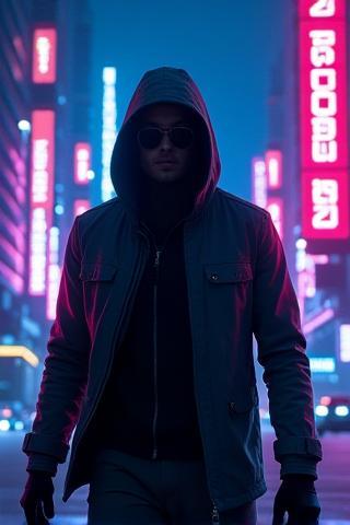 Movie Poster for Cyber Runner: Neo-Kuwait